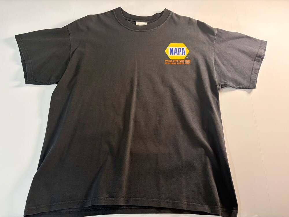 Vintage 2003 63rd Annual Sturgis Rally NAPA Auto Parts T-Shirt